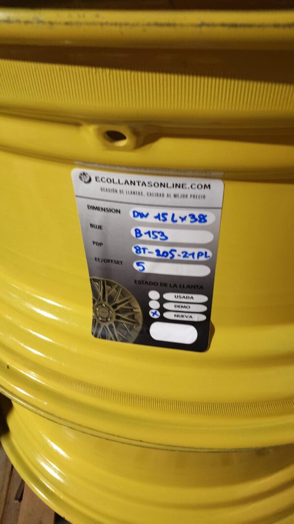 LLANTA DW15L X 38