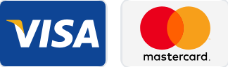 Pago con tarjeta: Visa y Mastercard